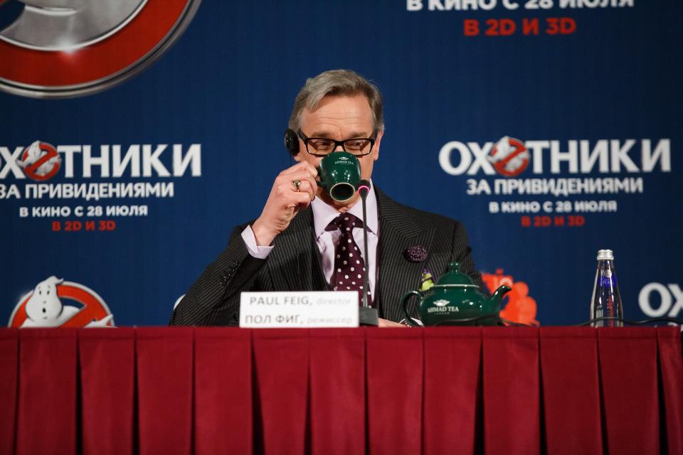 Пресс-конференция Охотники за привидениями